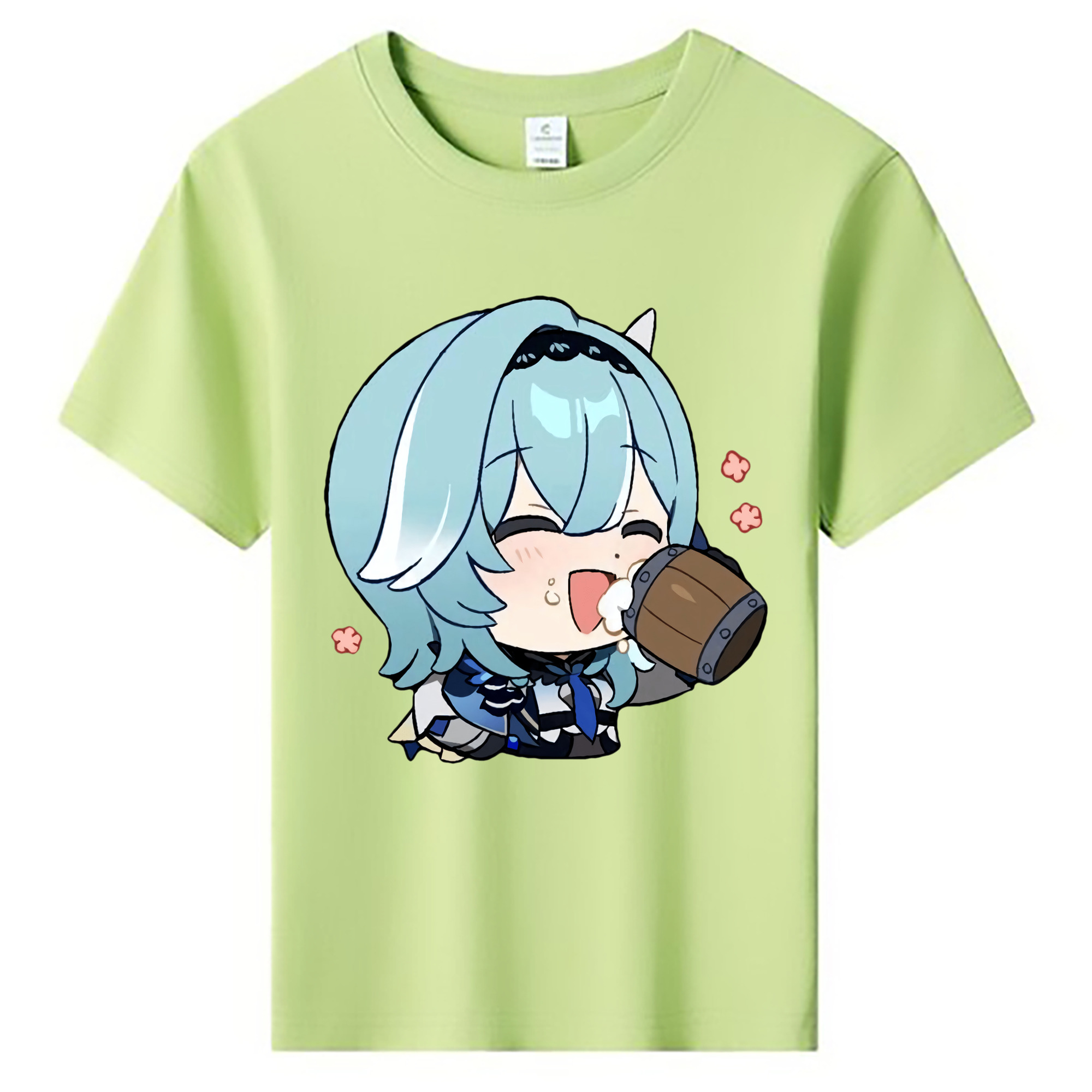 げんし神 优菈 ゆうら genshin Yūra 綿100％キッズTシャツ（フロントプリント）